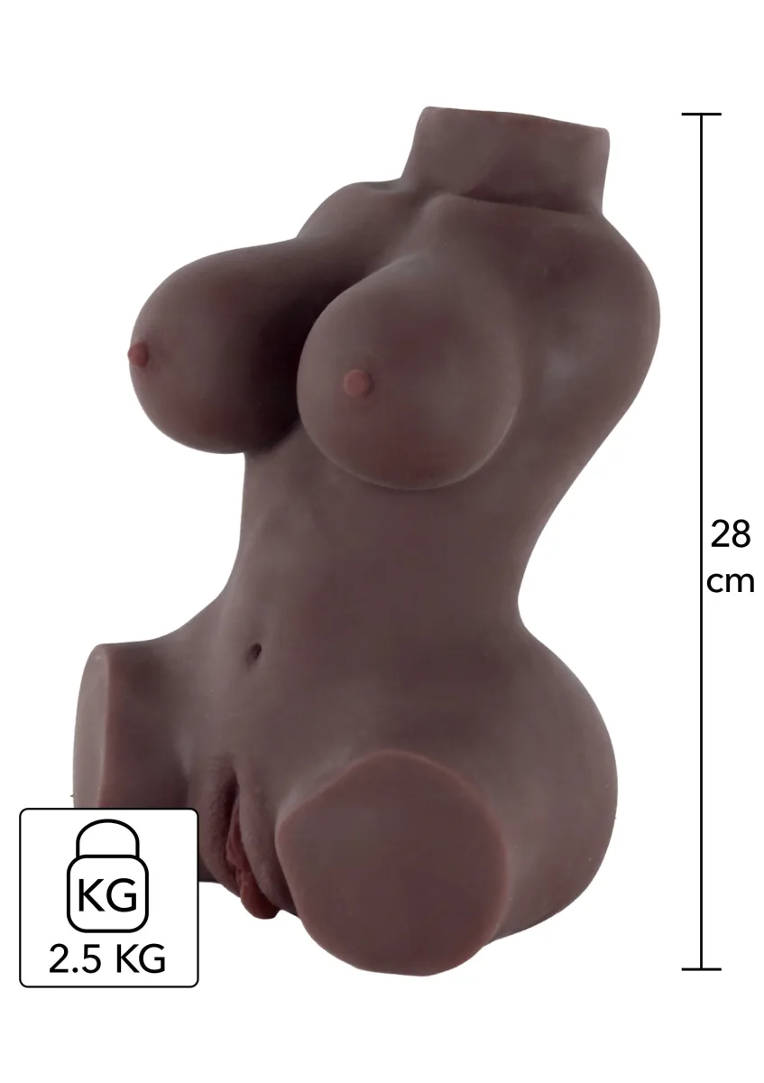 Masturbátor Ebony Fuck Goddess 2,5 kg