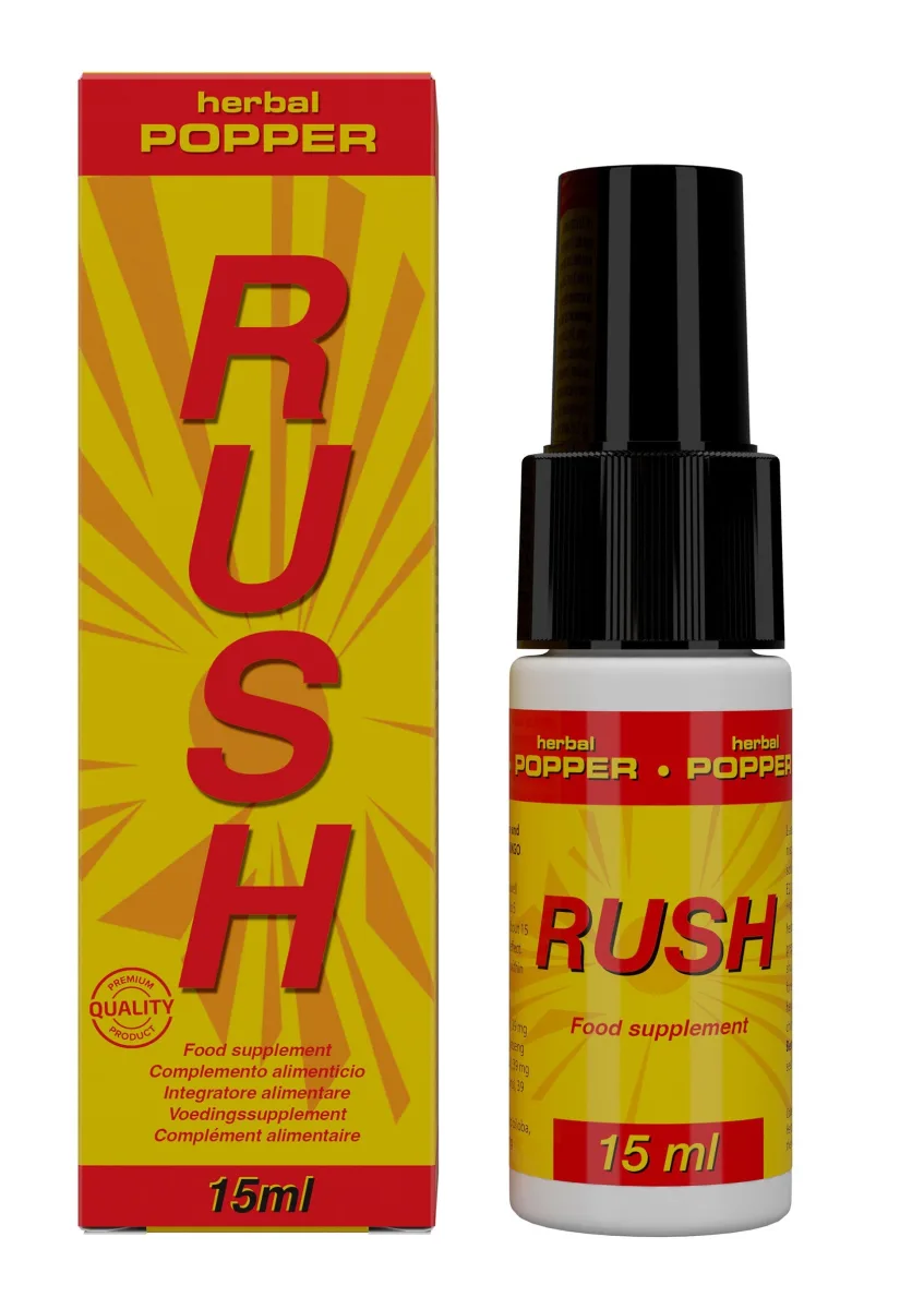 Rush Bylinný Popper 15 ml