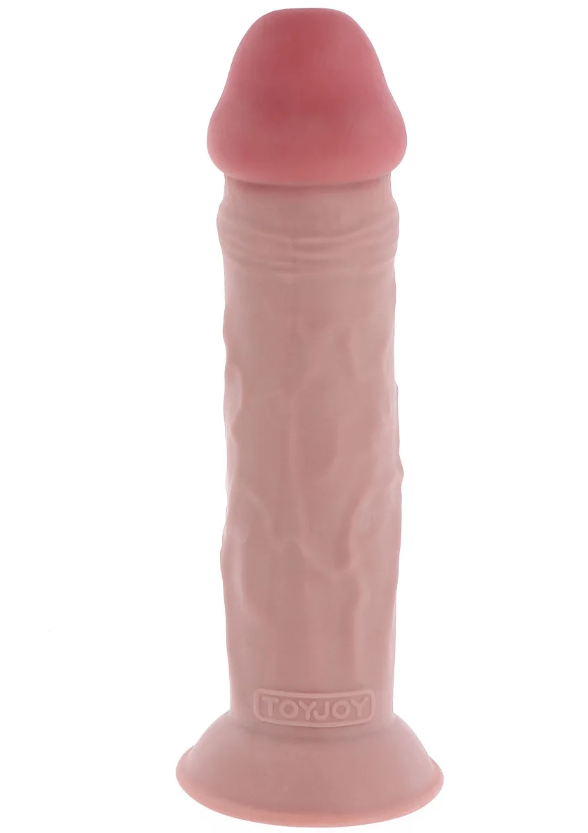 Luxusný dvojitý hustý hrubý Dong TPE 35,5 cm