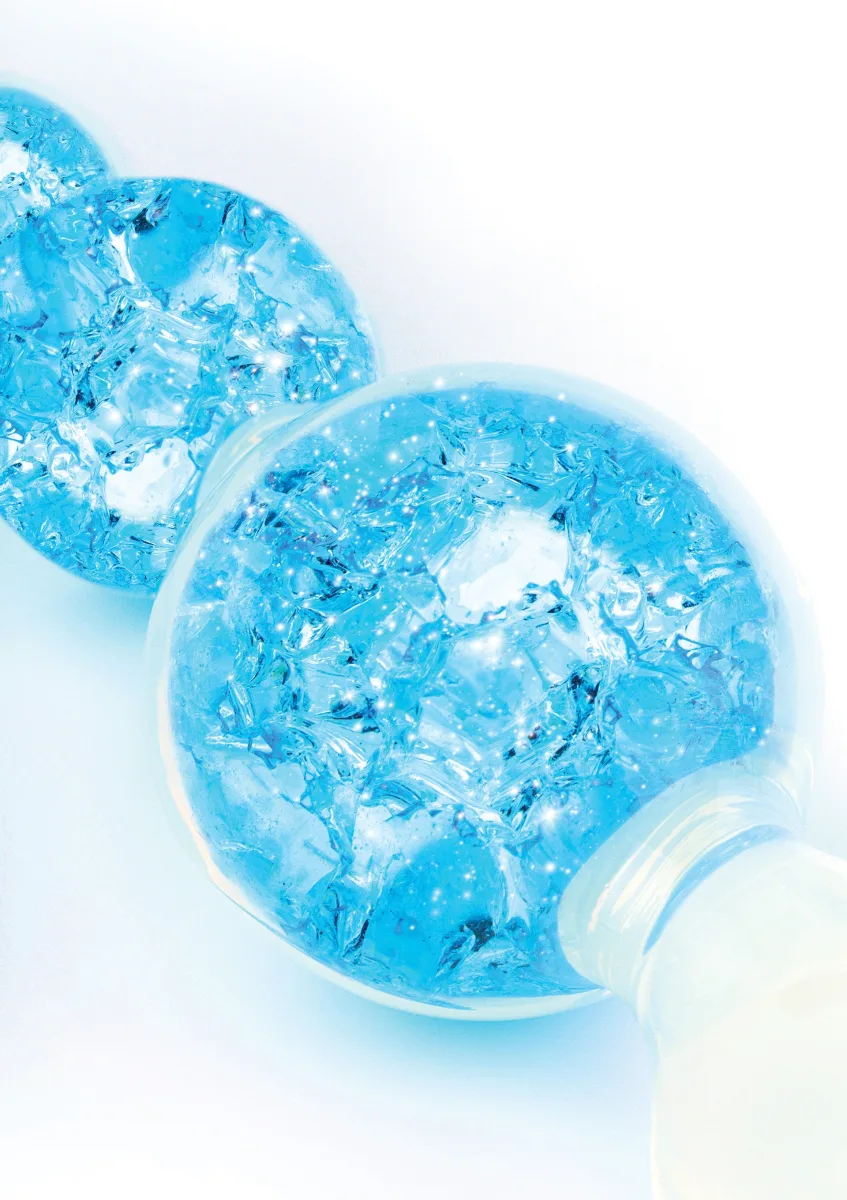 Análny kolík Crystal Trio strednej veľkosti