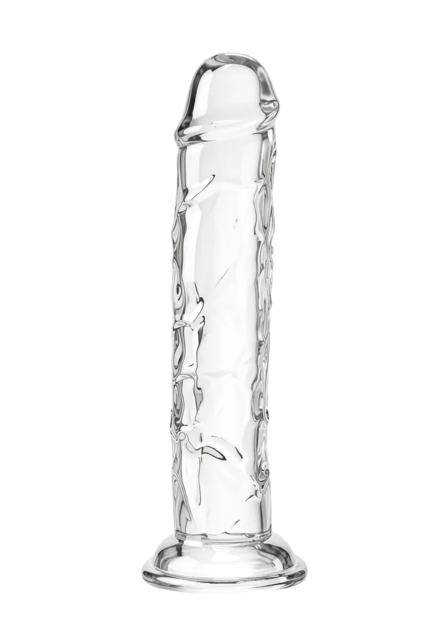 Priehľadný Dong TPE 19 cm