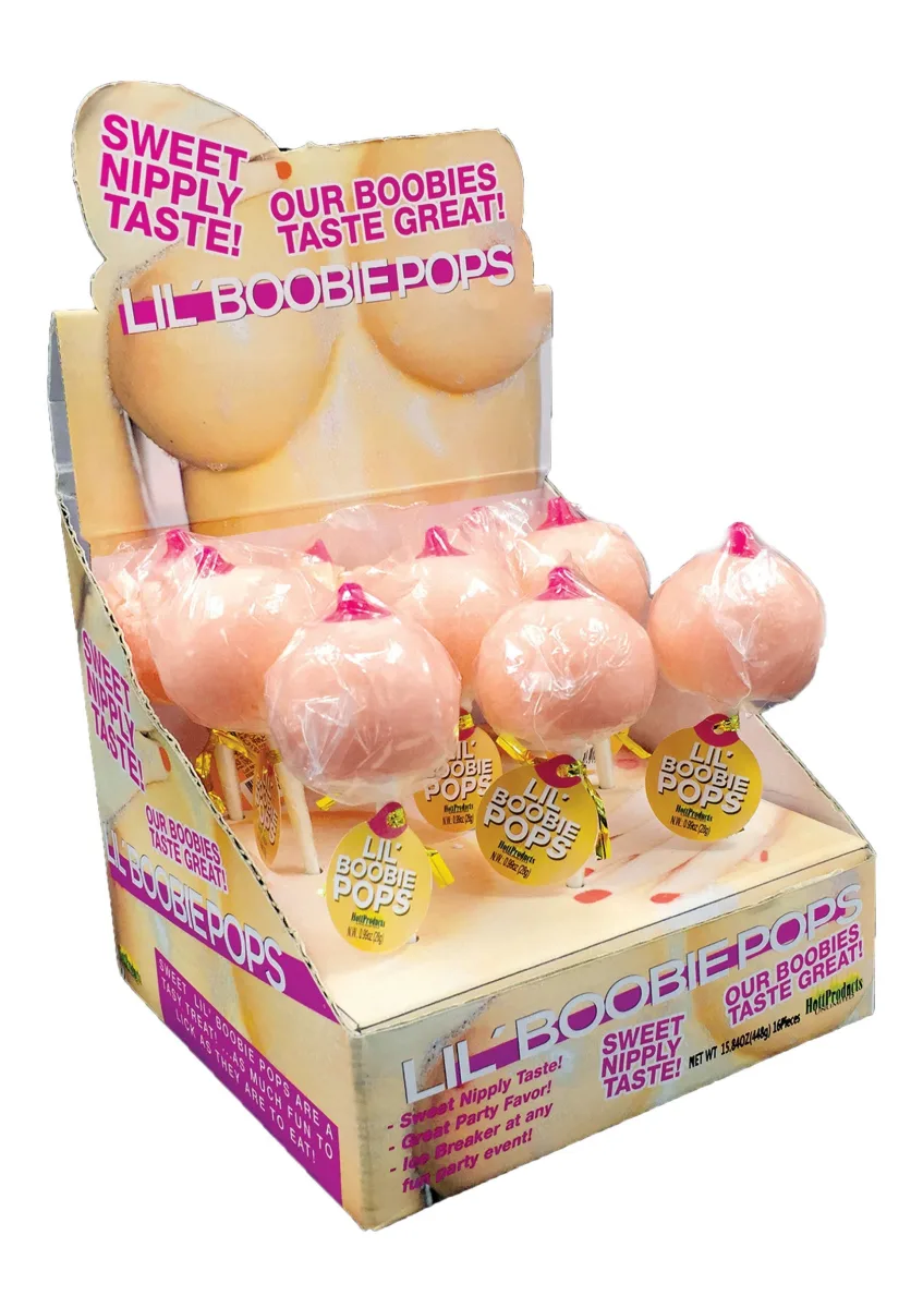 Stojan na prsia Boobie Pop, 9 ks