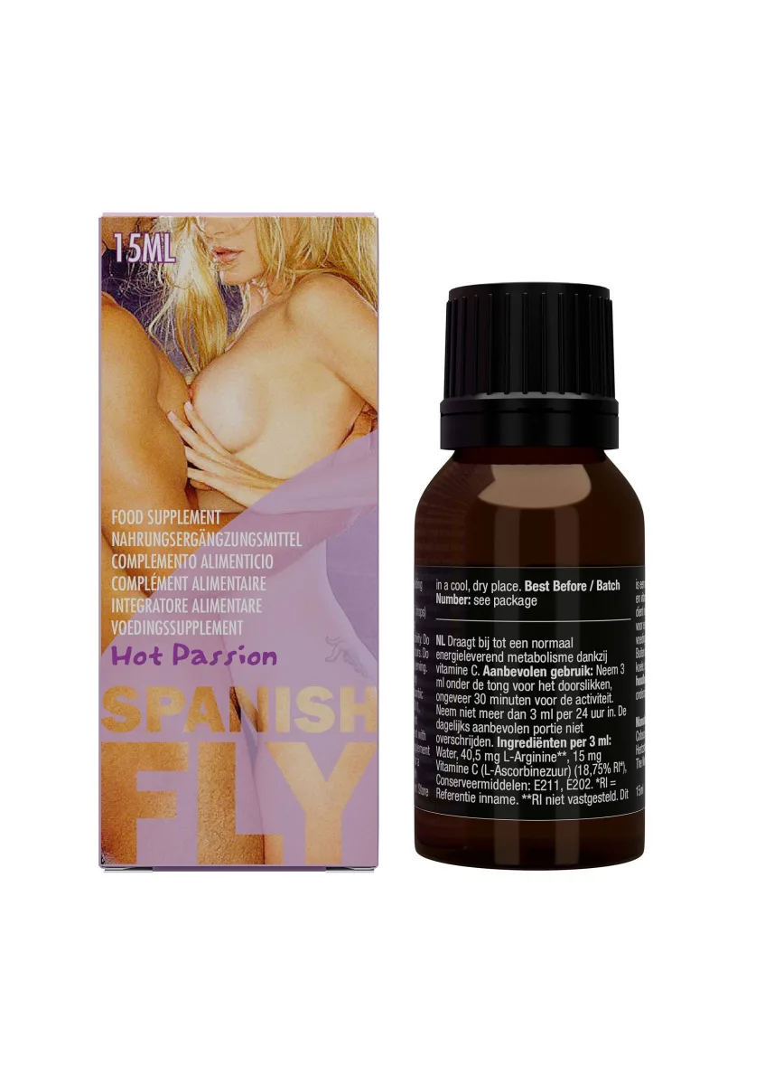 Horúca vášeň pre španielsku mušku 15 ml