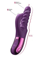 Vibrátor Swirl Rabbit — obrázok 4