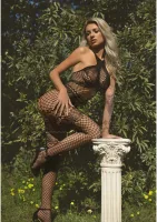 Bodystocking s detailom imitácie spodnej bielizne — obrázok 7