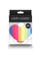 Pasties Srdce a kvet 2 páry — obrázok 3