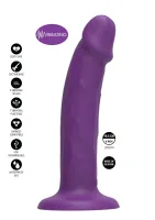 Vibračný silikónový postroj Harness Dong 19,5 cm — obrázok 8