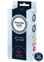 Kondómy MISTER SIZE 60 mm 10 ks — obrázok 1