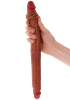 Silikónový dvojitý penis predkožky 40 cm — obrázok 6