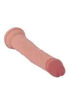 Luxusný dvojhustotný Dong TPE 33 cm — obrázok 7