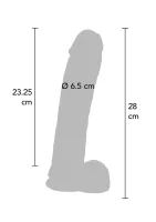 PVC dildo 28 cm — obrázok 2