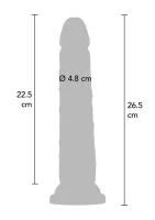 Luxusný dvojhustotný Dong TPE 26,5 cm — obrázok 4