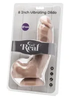 Vibračné dildo z PVC 20,5 cm — obrázok 3