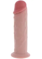 Luxusný dvojitý hustý hrubý Dong TPE 25,5 cm — obrázok 5