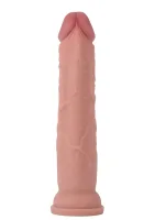 Luxusný dvojhustotný Dong TPE 33 cm — obrázok 6