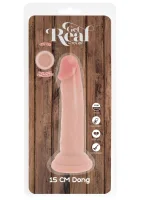 Luxusný dvojhustotný Dong TPE 15 cm — obrázok 3