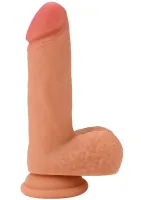 Realistické dildo z tekutého silikónu 20 cm — obrázok 5