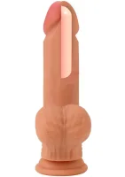 Realistické dildo z tekutého silikónu 19 cm — obrázok 4