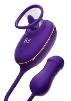 Lízacia klitorálna pumpa a análny stimulátor — obrázok 1