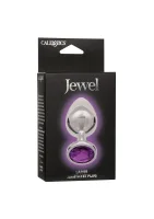 Veľký ametystový plug s klenotom — obrázok 3