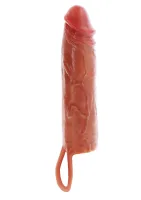 Silikónový návlek na penis Hydrated Skin 20 cm — obrázok 1