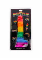 Dildo Rainbow Lover 18 cm — obrázok 3
