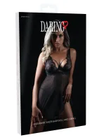 Čipkovaná babydoll so šnúrkou — obrázok 2