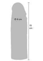 Tekutý silikónový návlek na penis 15 cm — obrázok 1