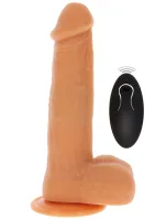Silikónové dildo s korálkami Naked 21 cm — obrázok 1