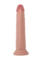 Luxusný dvojitý hustý Dong TPE 17,5 cm — obrázok 6