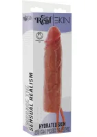 Silikónový návlek na penis Hydrated Skin 20 cm — obrázok 3