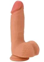 Realistické dildo z tekutého silikónu 16 cm — obrázok 7