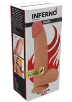 Realistické dildo z tekutého silikónu 20 cm — obrázok 7