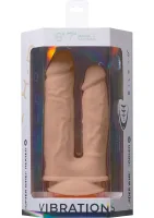 Vibračné dildo Duo 7+8 palcov — obrázok 3